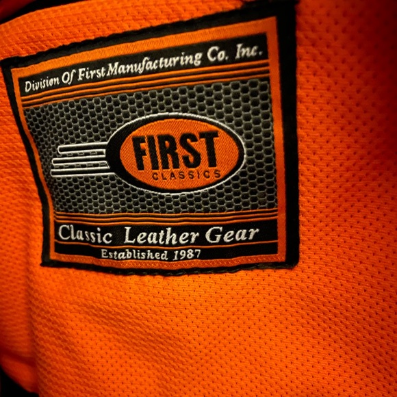 Genuine leather motorcycle jacket- Womens xxl - Picture 8 of 14